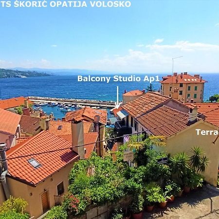 Studio Apartments Skoric Opatija Volosko Exterior photo